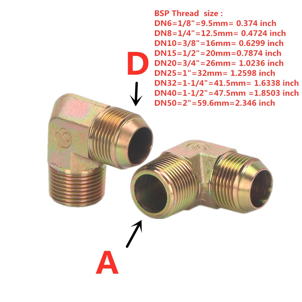 

Гидравлические переходные фитинги из углеродистой стали 1/8"-3/4" BSP