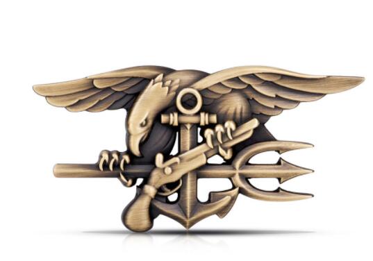 

2 шт. США NAVY SEALs автомобильная эмблема авто 3D металлическая наклейка ястреб военный значок логотип ветеран капот окно мотоцикл Стайлинг