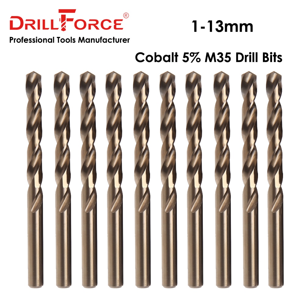 

Сверла Drillforce кобальтовые 1-13 мм