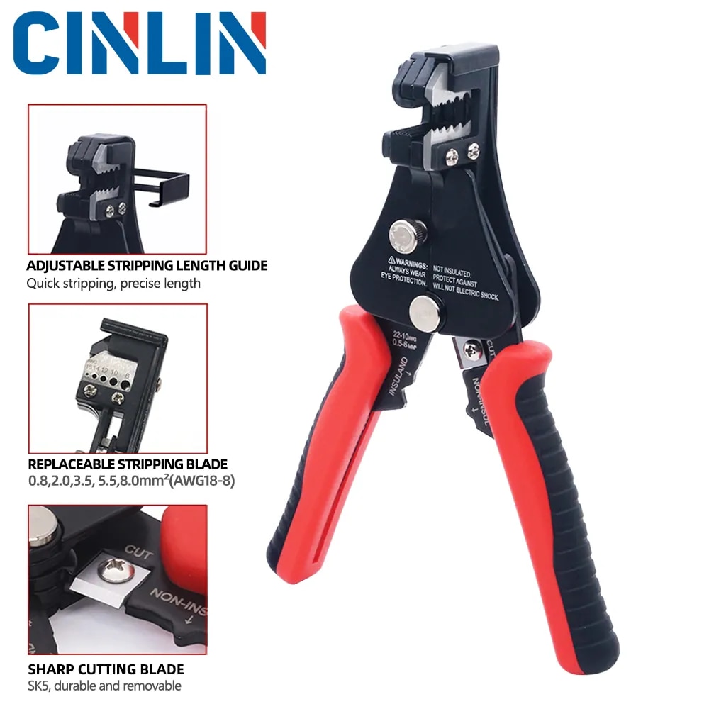 

Инструмент для зачистки проводов CINLINELE CL-D6