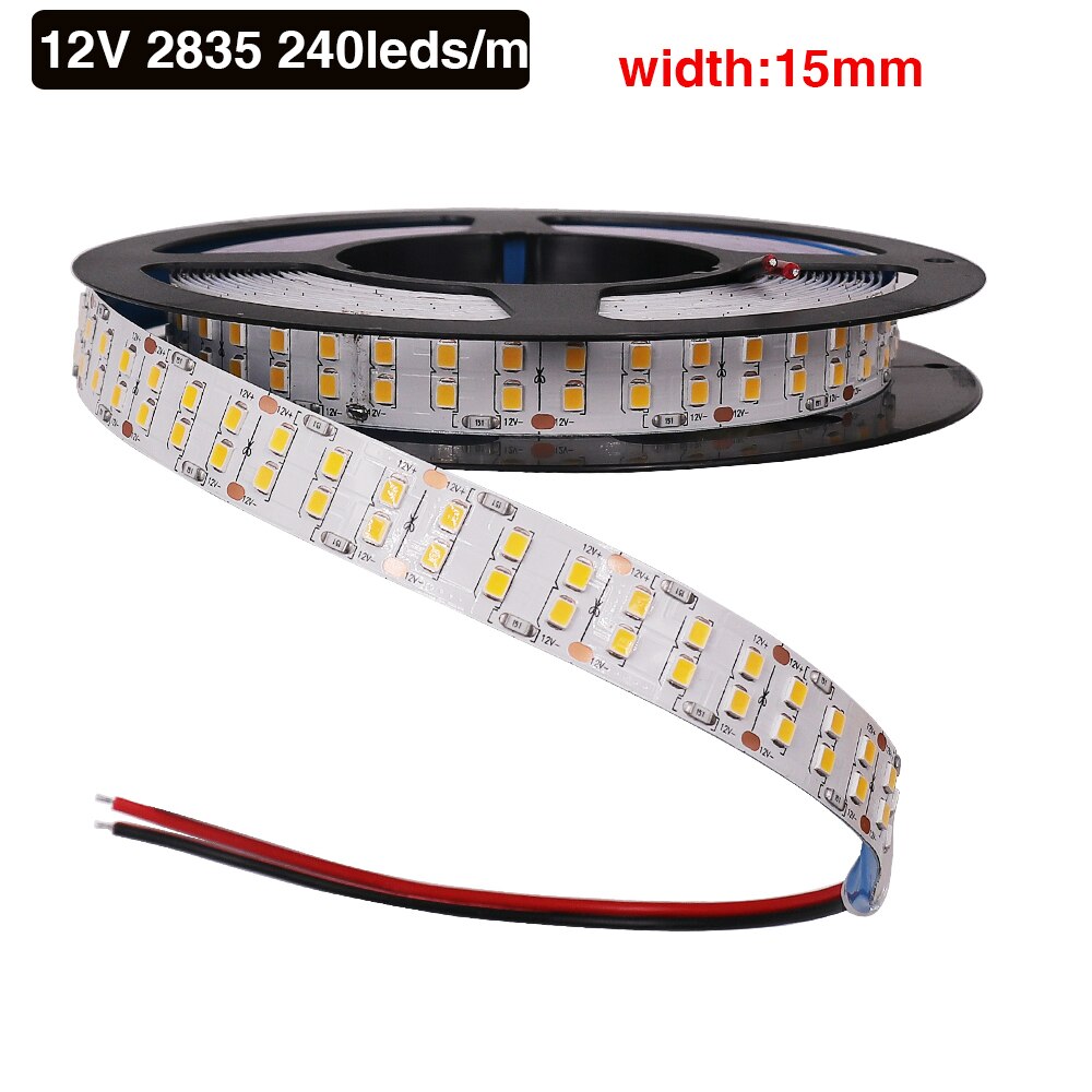 

12 В 24 в светодиодный ная лента 5054 2835 5050 60 120 Led s/m Водонепроницаемая холодная/теплая/натуральная белая RGB гибсветодиодный Светодиодная лента освещение лампа 5 м