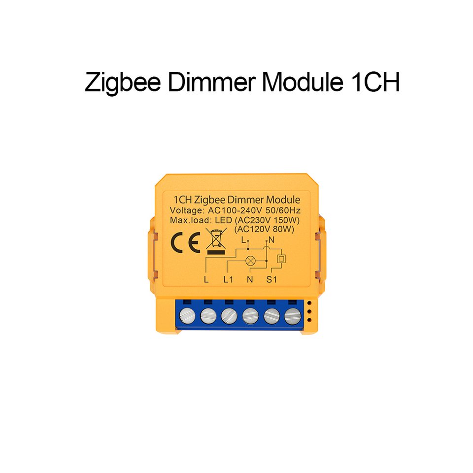 

AVATTO Tuya ZigBee Smart Dimmers Модуль переключателя Мини 2-стороннее управление Светодиодные фонари с регулируемой яркостью работает с Alexa Google Home