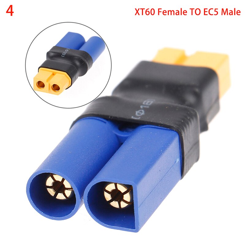 

Адаптер XT60 к XT90 EC5 EC3, розетки, штекеры, банановые штекеры, запчасти для управления батареями Lipo RC DIY