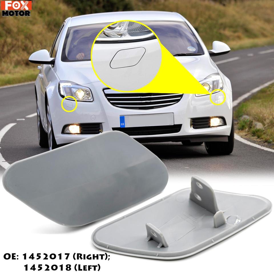 

Для Vauxhall Opel Insignia A 2008-2013 крышка форсунки омывателя фар 20998581 Крышка переднего бампера RH LH Неокрашенная 1452018 1452017