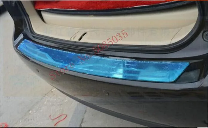 

Защитная накладка для багажника Lexus RX270/350/450, 2009-2014, Матовая нержавеющая сталь, бампер задняя дверь
