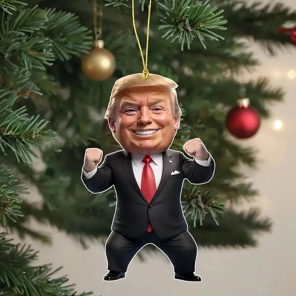 

Трамп и Илон Маск акриловый кулон