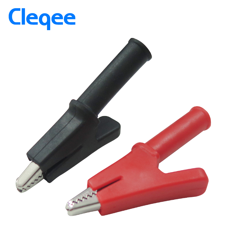 

Cleqee P2002 Щипковые зажимы для тестирования 20А