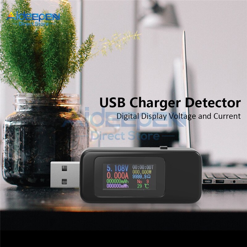 

Aideepen 10 в 1 USB-тестер