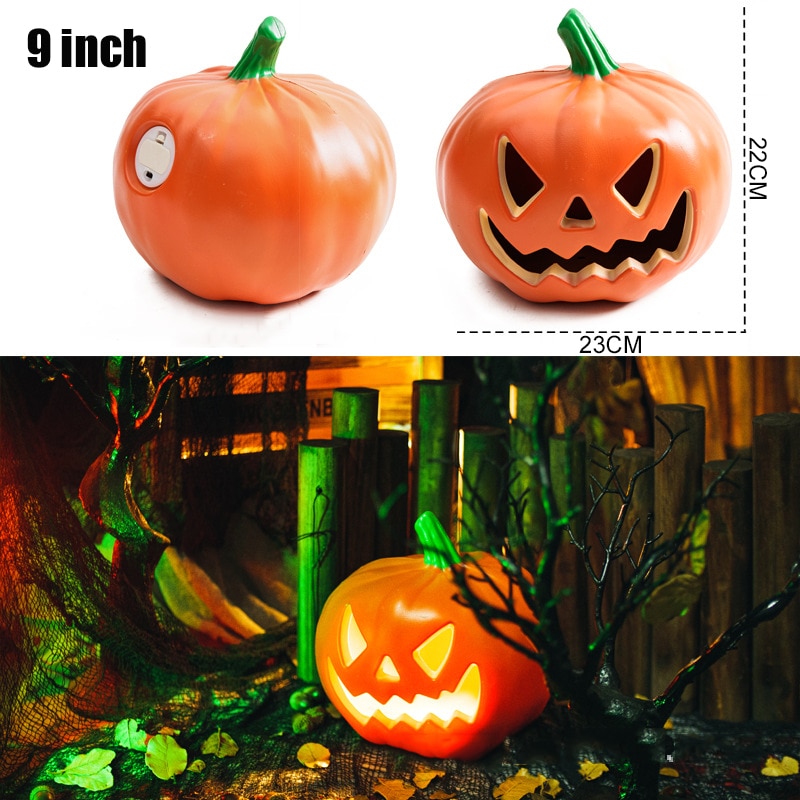 

Светодиодная тыква-фонарь Halloween