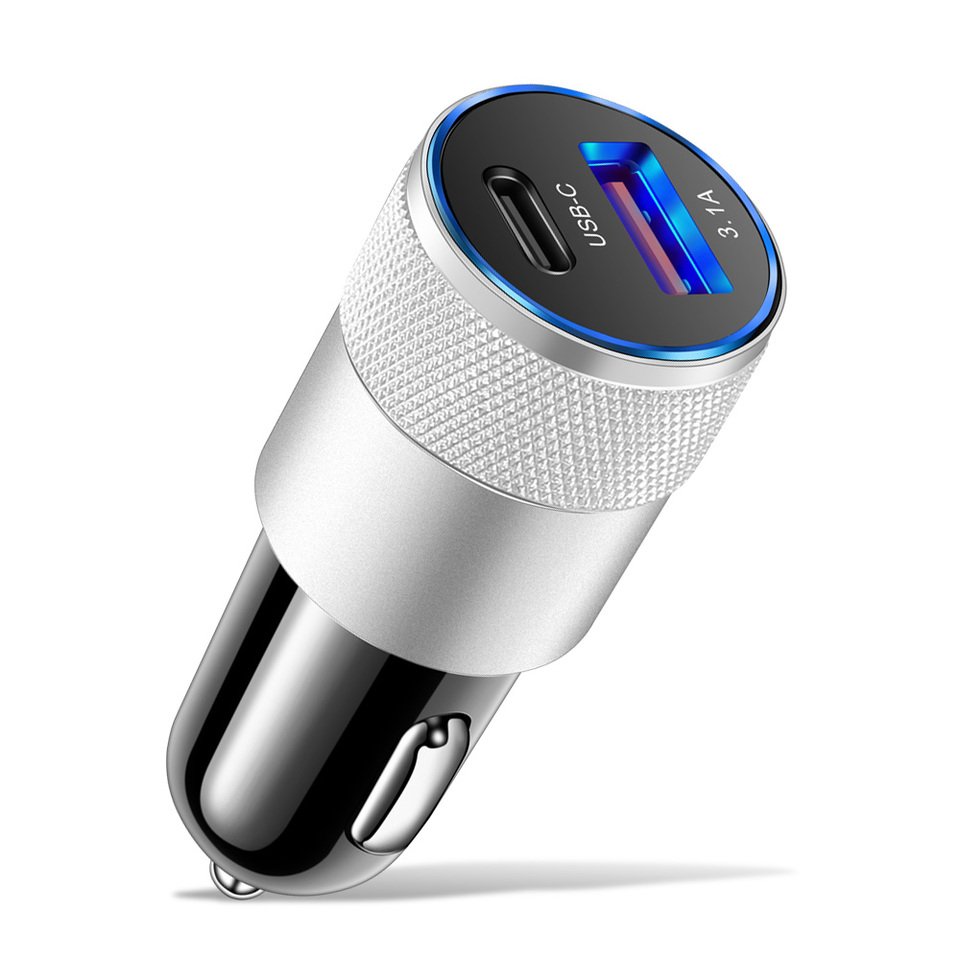

PD 70W Быстрое Автомобильное Зарядное Устройство USB Type C Адаптер Для iPhone 14/13/12 Xiaomi Huawei Samsung S21/S22 — Автом...