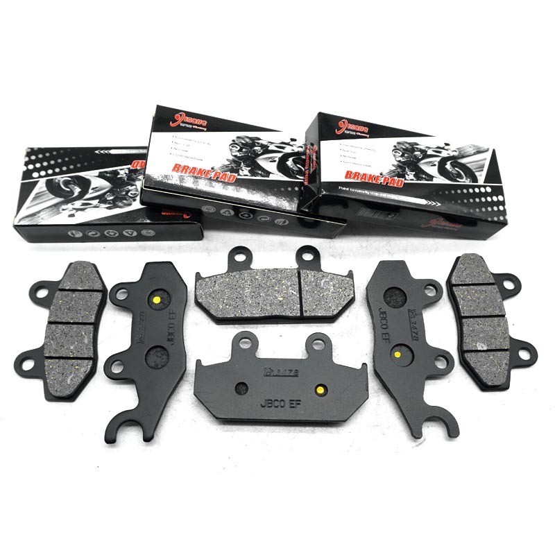 

Для SUZUKI AN400 2007 2008 2009 2010 Burgman 400 ограниченный ABS 2011-2017 2018 AN 400 комплект передних задних тормозных дисковых колодок мотоцикла