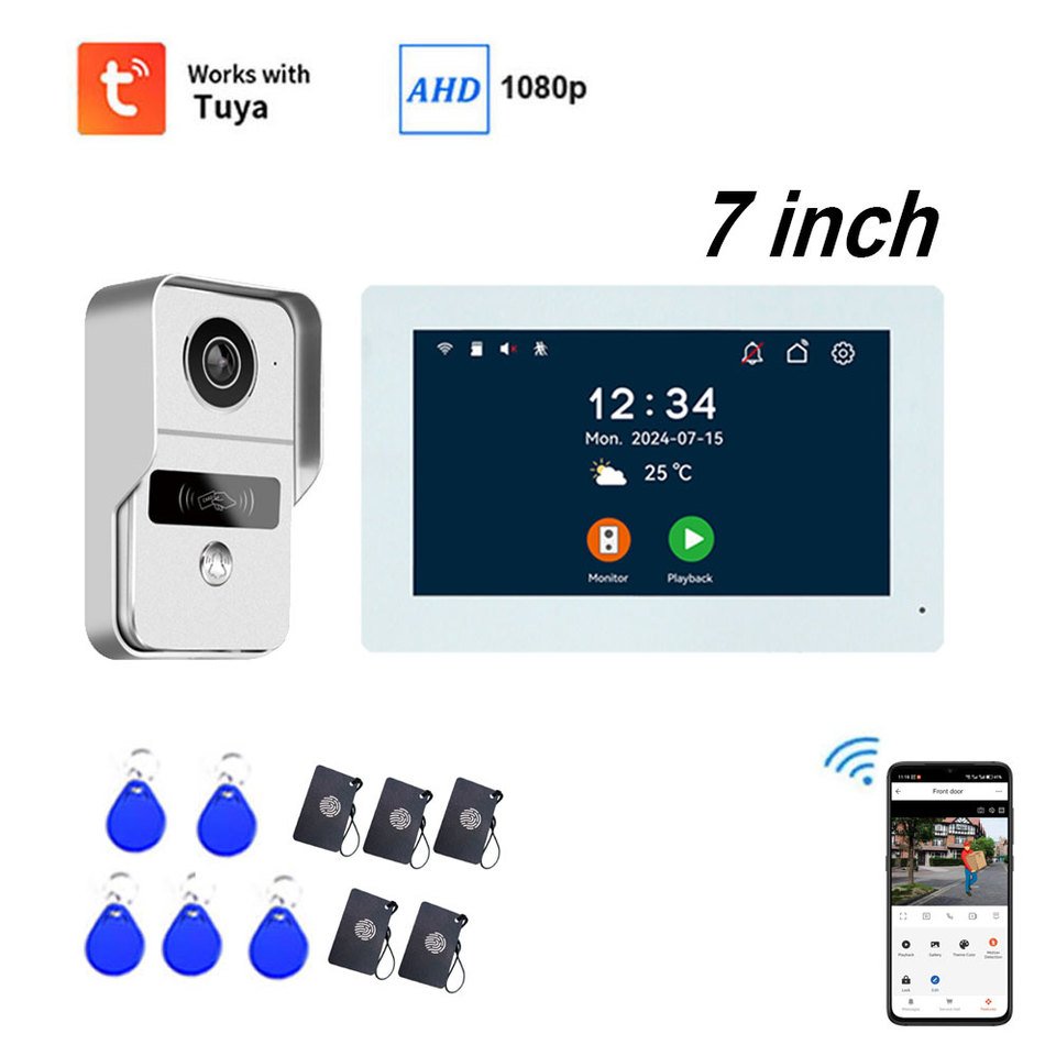 

HSmart HD 7-дюймовый 2-проводной видеодомофон