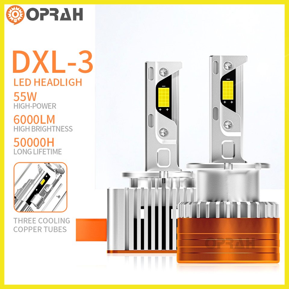 

Oprah 2pcs D Series Car D3S D1S D2S D4S D5S D8S Светодиодная лампа для фар Turbo Lighting 12000LM 110W Автомобильная передняя лампа HID Комплект для переоборудования