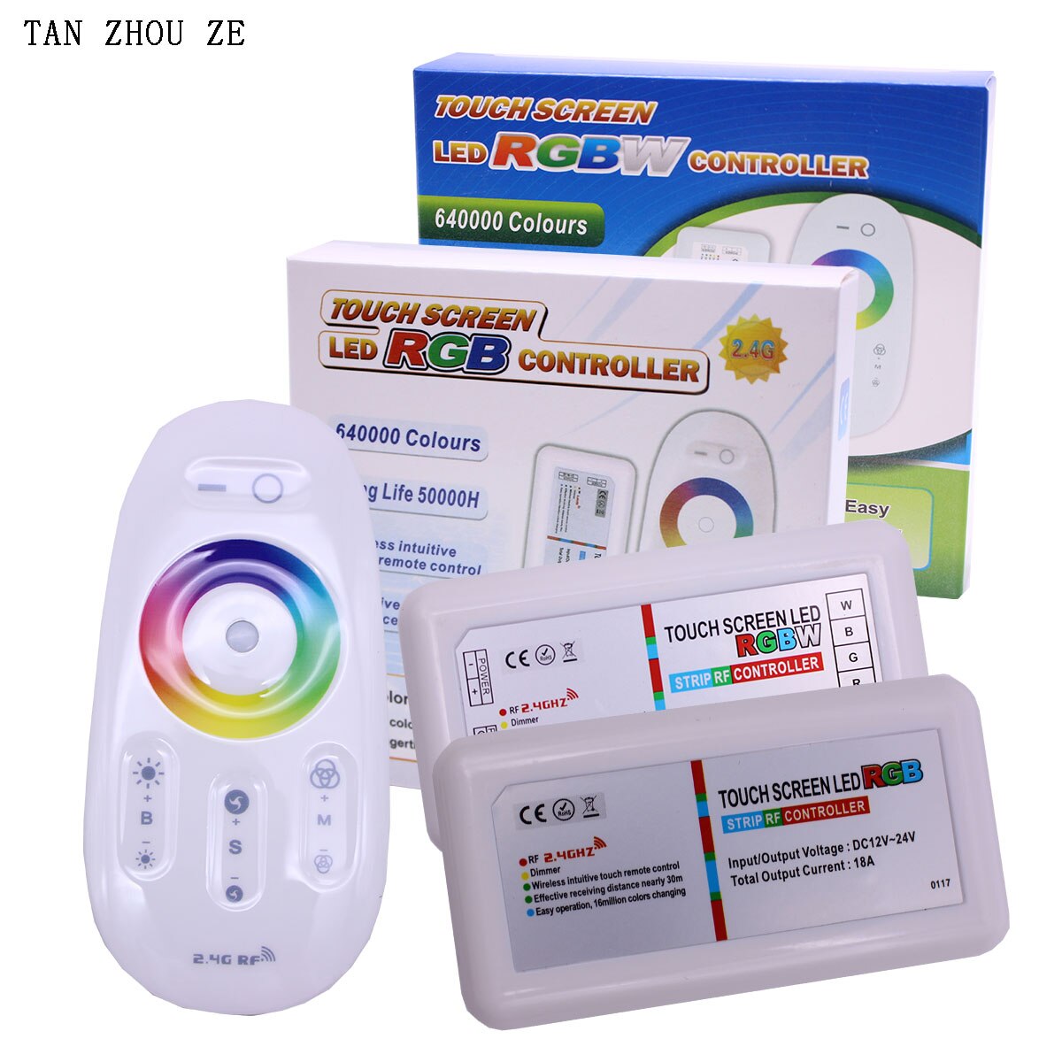 

taslauk RGB Контроллер 2,4G 12-24В