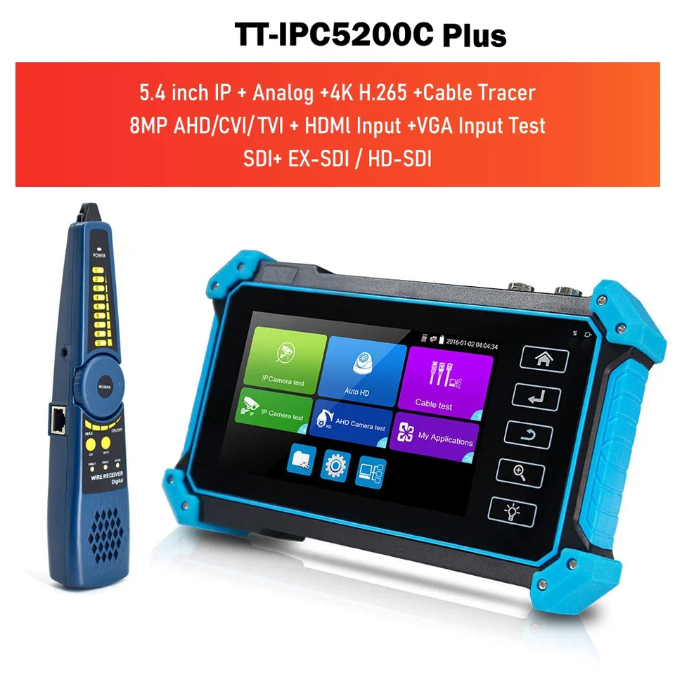 

TahLiTech Тестер IPC 12МП для IP-камер