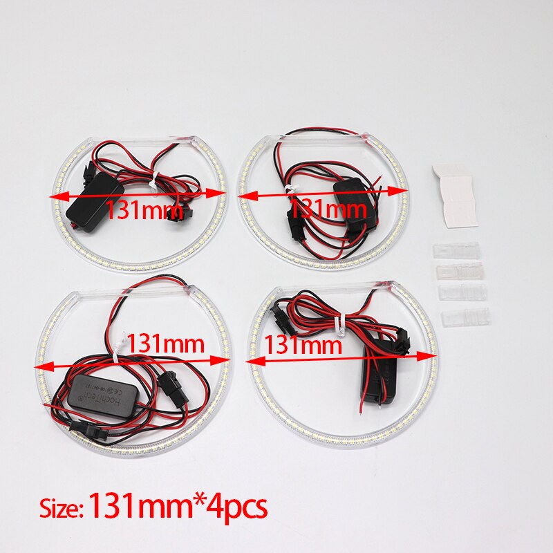 

BMW Halo Lights Angel Eyes SMD 131 Мм 146 Мм Для 3 5 7 Серии E46 E39 E36 E38 DIY Дневные Ходовые Аксессуары Для Тюнинга
