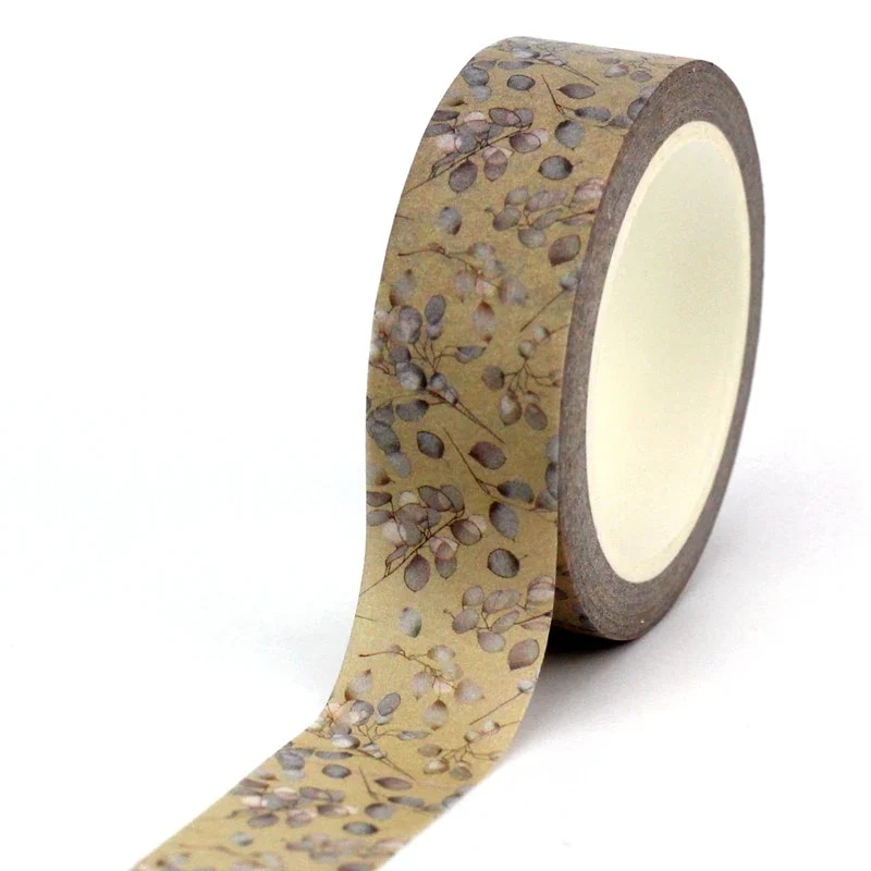

Декоративная винтажная лента из крафт-бумаги GREATHOPE WASHI TAPE 15 мм x 10 м