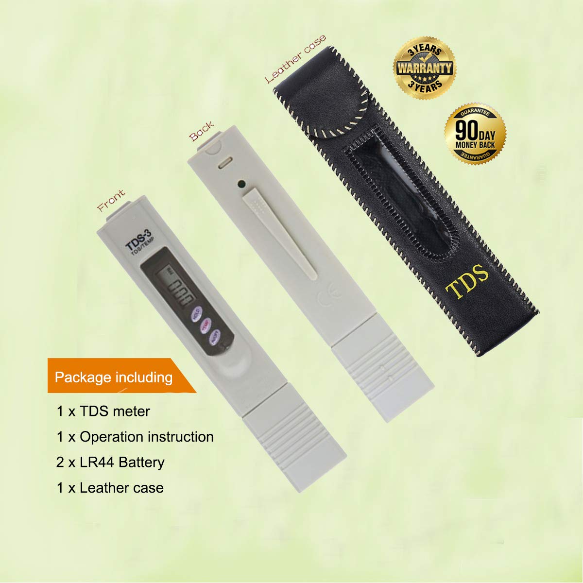 

Цифровой Измеритель TDS, Тестер Воды 0-14 pH 0-9990 Ppm TDS И EC, ЖК-дисплей Для Чистоты Воды