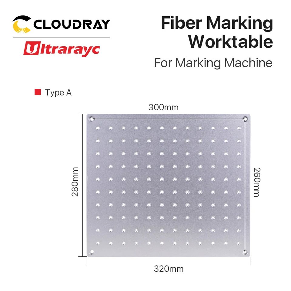 

Рабочая платформа Cloudray для лазерной маркировки волокна 320*280 и 340*270