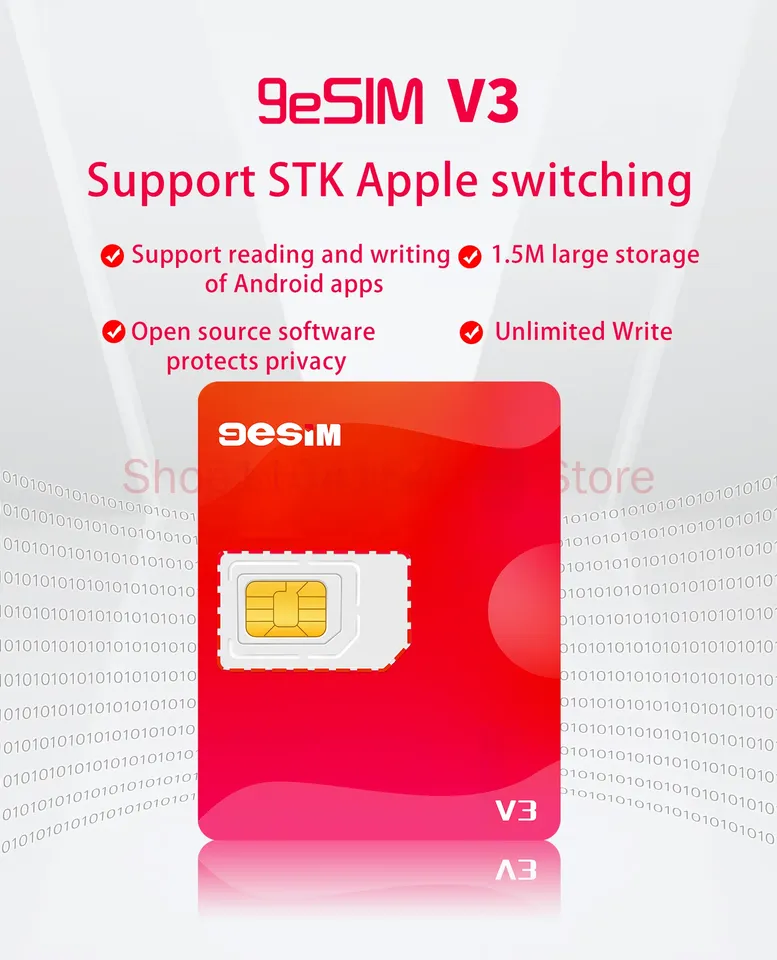 

V3 V2 V0 9 вариантов карты можно перемещать для записи Esim to a Smart Card on IOS, Switch to Android APP Card Reader 5ber and Estkme