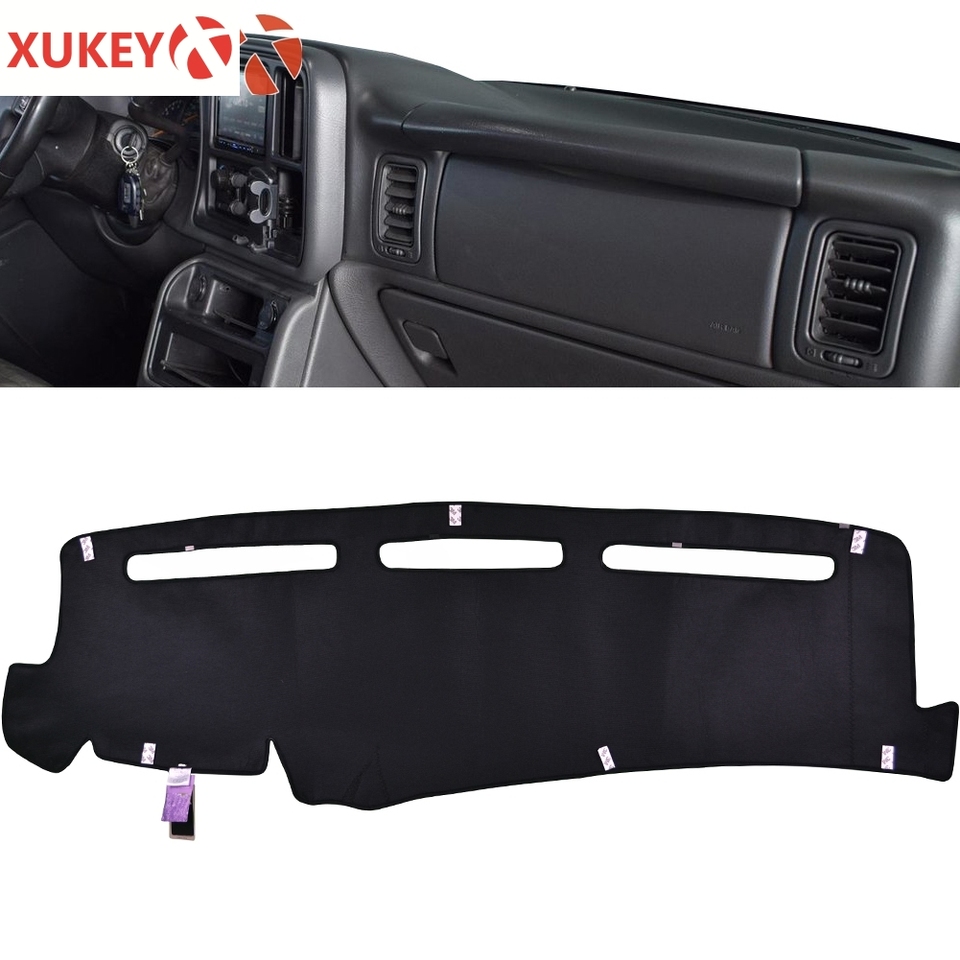 

Для Chevrolet Tahoe Suburban Avalanche Silverado 1500 Sierra 1500 1999 - 2006 коврик для приборной панели черный коврик для приборной панели