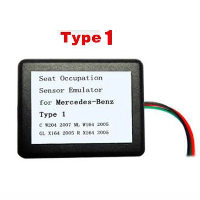 

MB Тип 1 Тип 2 Тип 3 Тип 4 Тип 6 опционально для W204 W211 W104 W230 X164 W171 эмулятор сидений Датчик занятости SRS