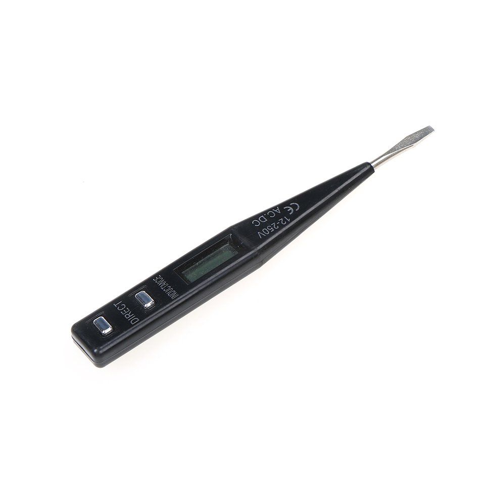 

Новый цифровой 12 V-240 V DC детекторы напряжения переменного тока Non-контактный тестер ручка Тесты er вольтметр Электрический Тесты AC/DC Напряжение Сенсор