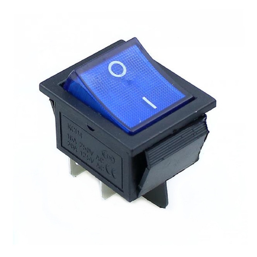

Кнопка включения питания GBLESSUS 4-контактная 16A/250V