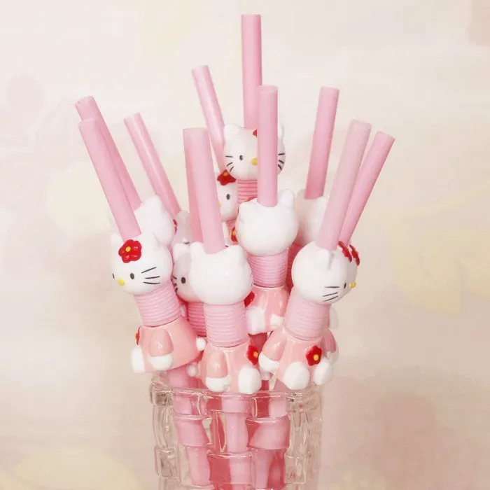 

Многоразовые трубочки MINISO Hello Kitty из ПВХ