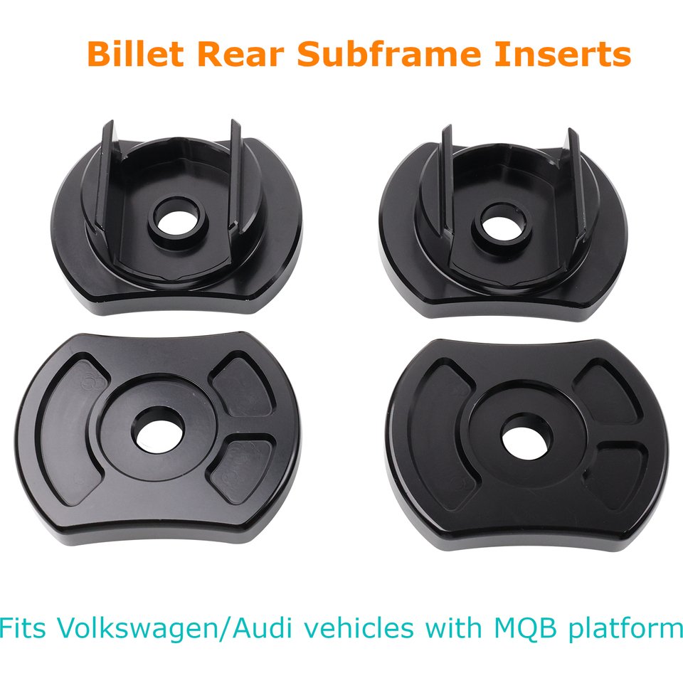 

Заготовка вставок заднего подрамника для Volkswagen VW Golf GTI MK7 для Audi A3 S3 TT TTS MQB 2015+