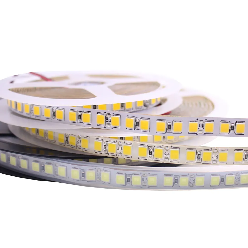 

Taslauk светодиодная лента SMD5054 белая/теплый белый 5м 600 светодиодов 12В/24В