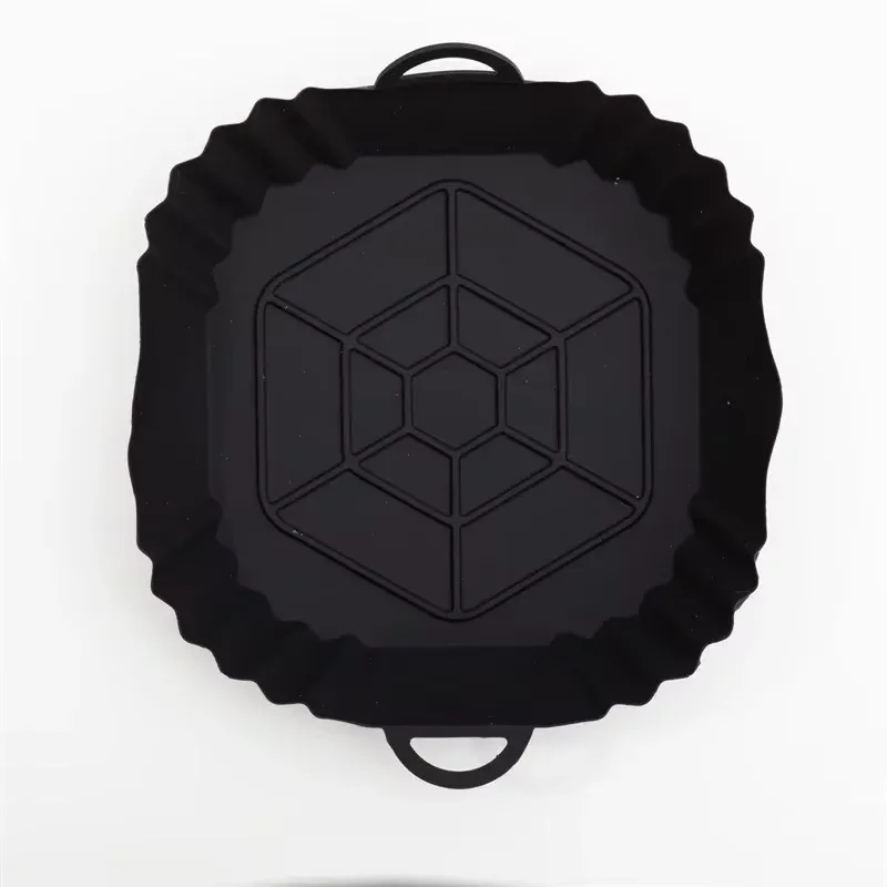 

силиконовый вкладыш для фритюрницы, квадратный многоразовый аксессуар для фритюрницы, вкладыш для фритюрницы, антипригарный коврик для духовки, можно мыть в посудомоечной машине, лоток для аэрофритюрницы