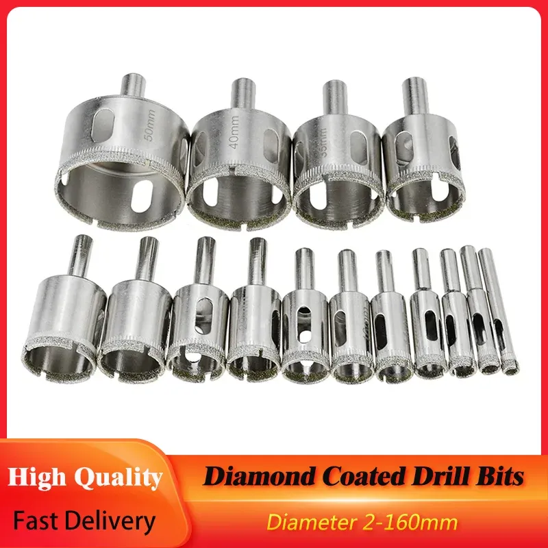 

Алмазные сверла GlassDrill 2-160 мм