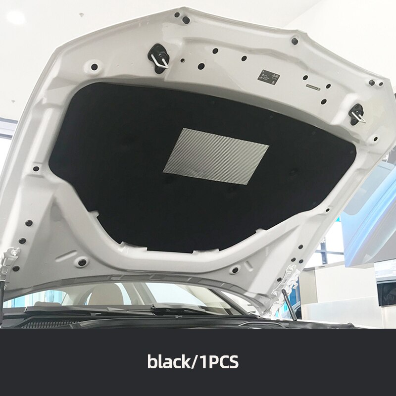 

Звукоизоляция капота автомобиля, хлопок для BMW G20 G28 2019 2020 2021 3, передняя крышка, тепловой коврик, защитные аксессуары, черный