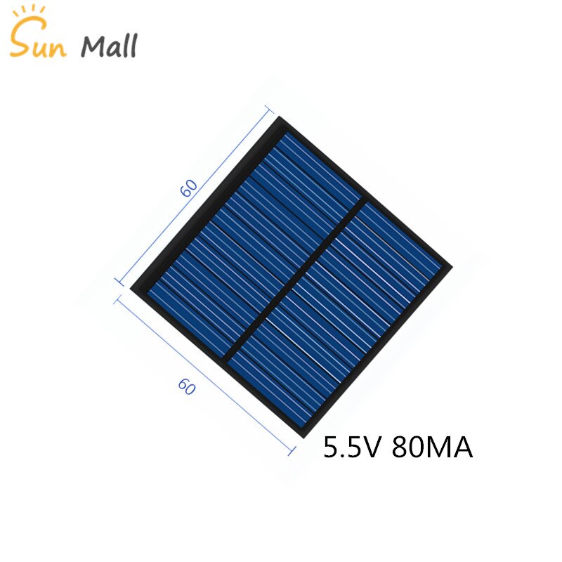

Солнечная панель Heltec Automation Solar Panel 5.5V 80MA