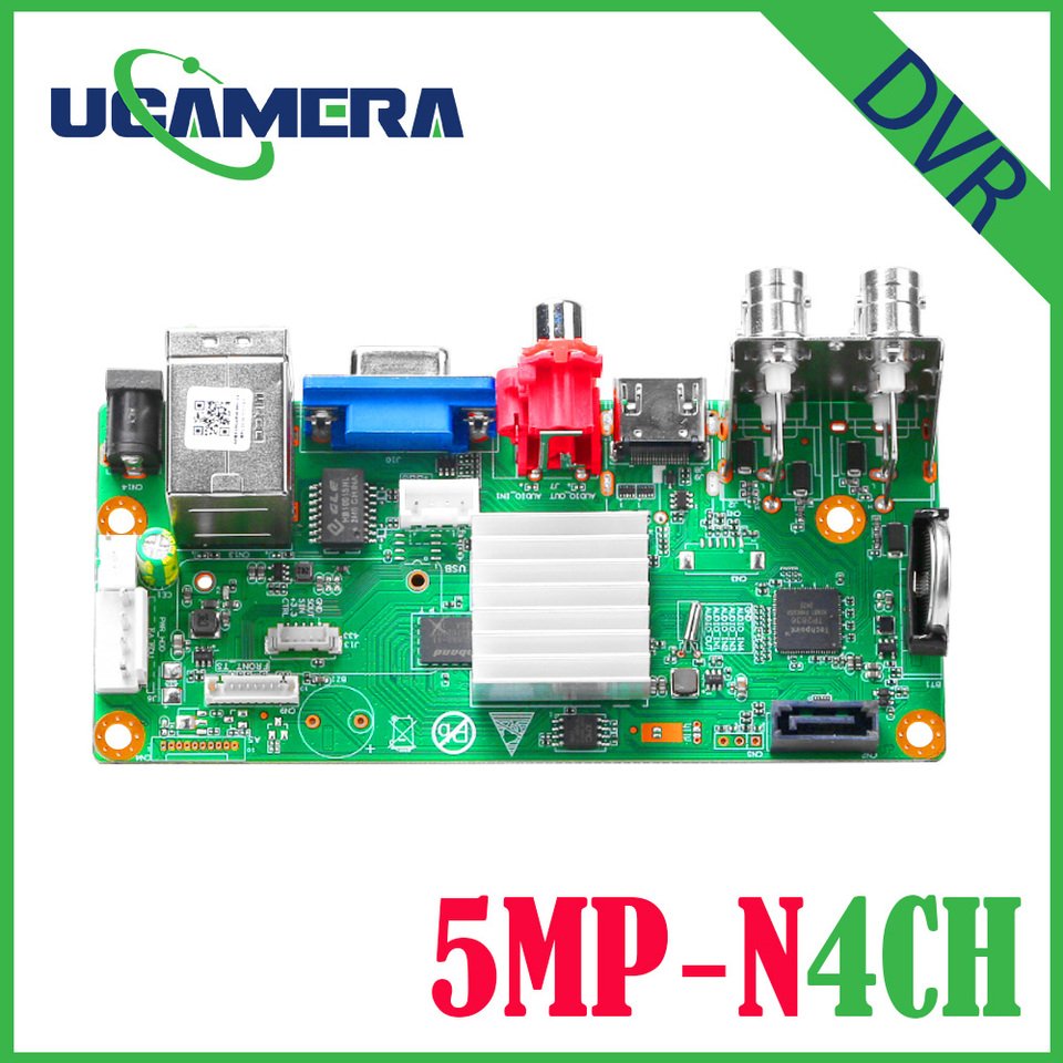 

Ucamera AHB80X04R-MH-V2 видеорегистратор 4 канала 5MP