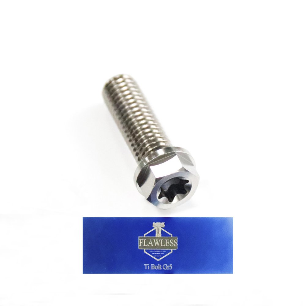 

FLAWLESSTI Титановые болты M6x10-120 мм M8x15-90
