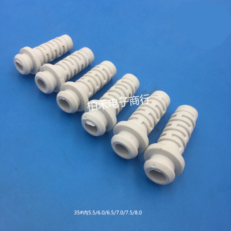 

20 шт. № 35 27x11,8 мм внутренний диаметр 5,5-8 мм Шнур для ограничения нагрузки защитный кабель для ботинок для электроинструмента