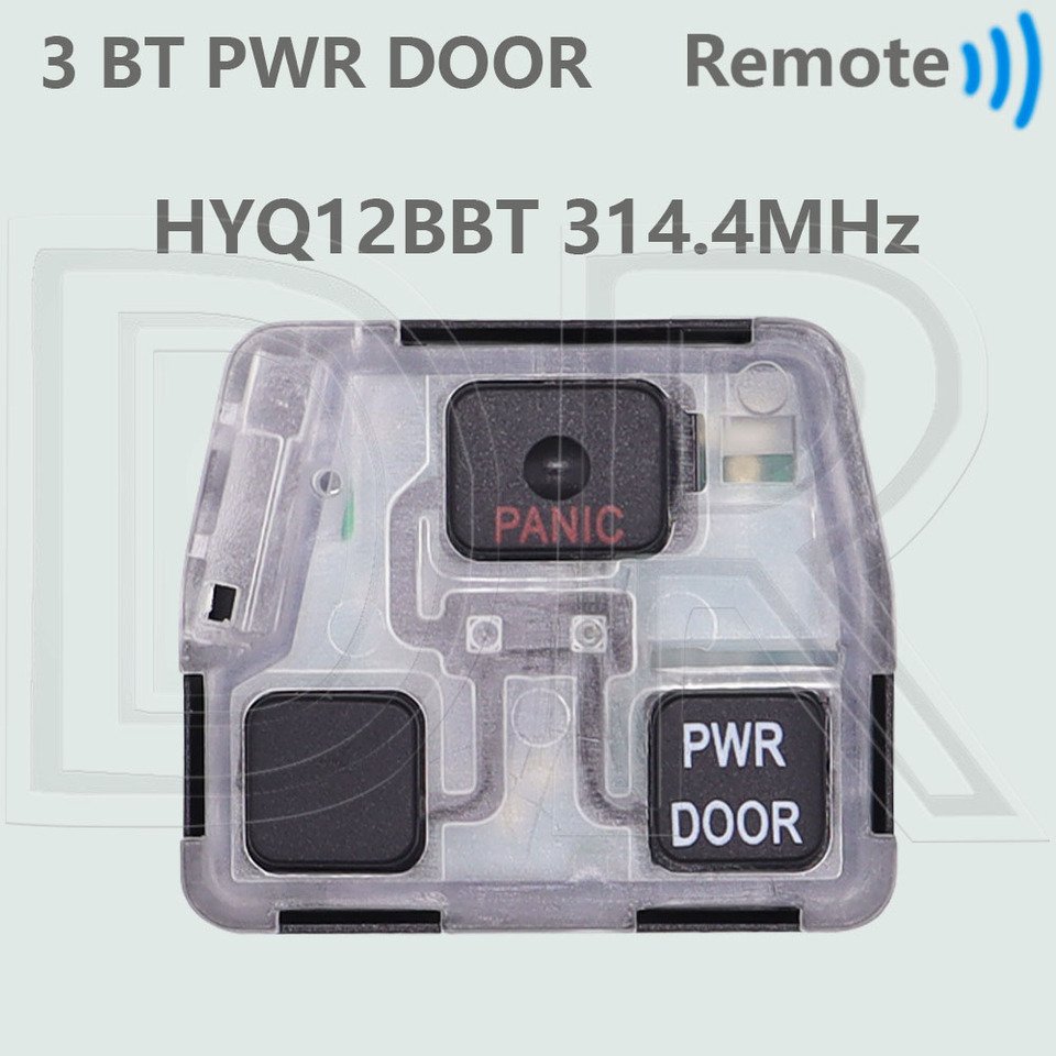 

DR HYQ12BBT N14TMTX 312 Автомобильный дистанционный ключ с внутренним сердечником для Lexus RX300 ES330 RX330 RX350 SC430 LS430 RX400H Toyota RAV4 Prado Tarago