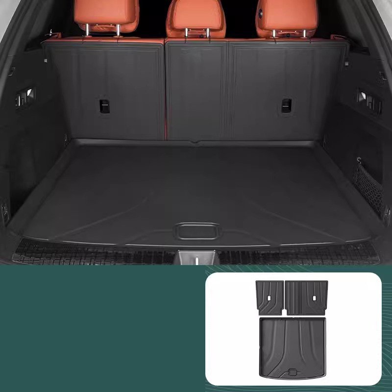 

Для Li Lixiang L6 2024 коврики для стайлинга автомобиля, двухслойный коврик из ТПЭ, коврик для ног, коврик для багажника, коврик для спинки, аксессуары для авто