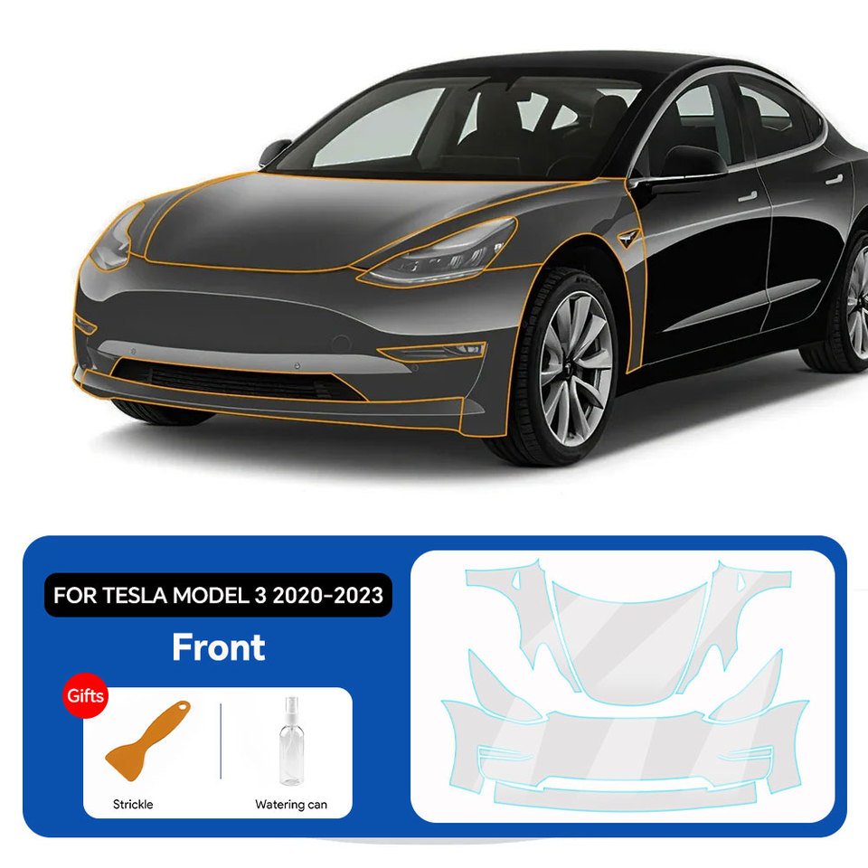 

ТПУ PPF для Tesla Model 3 Y X S 2016-2023 3 Highland 2024, защитная пленка для автомобильной краски, прозрачный бюстгальтер, устойчивый к царапинам, аксессуары
