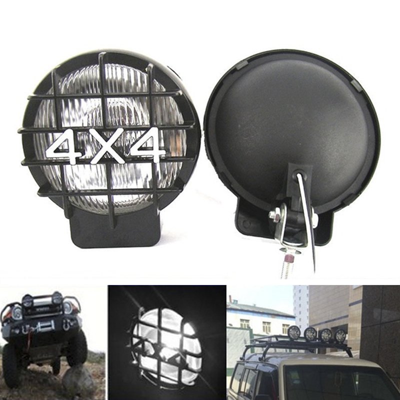 

1 шт. универсальный 5,5 "4X4 круглый внедорожный белый вождение галогенный ATV автомобильный противотуманный фонарь прожектор для Jeep
