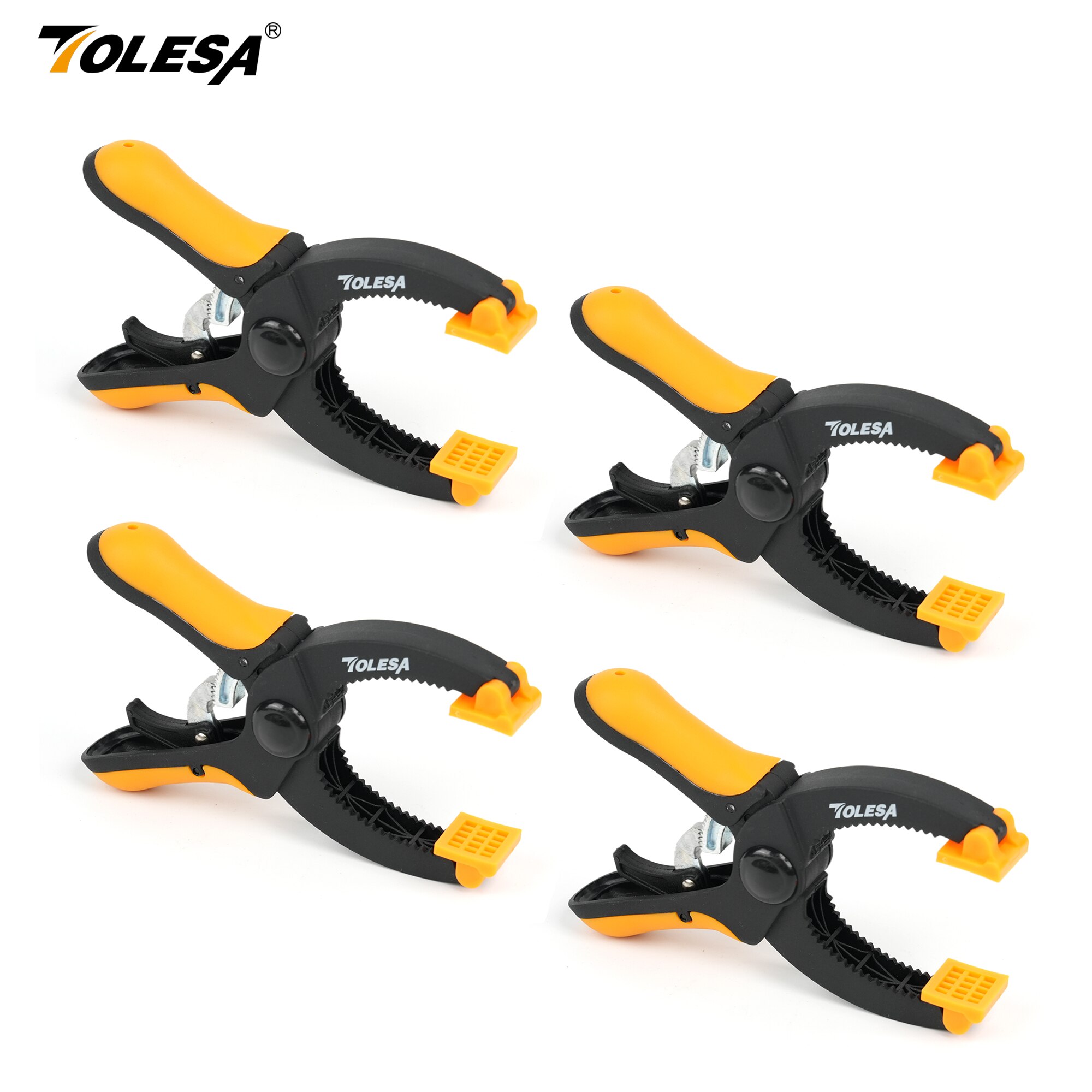

TOLESA, 4 шт., зажимы с храповым механизмом, 5 дюймов