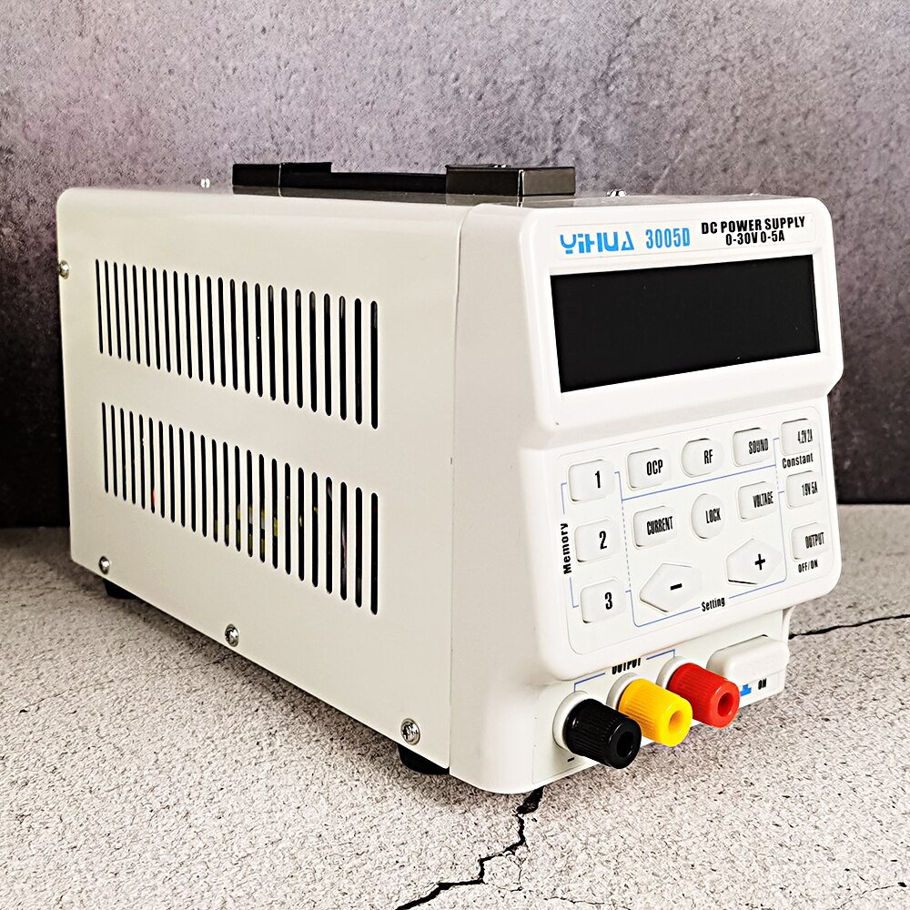 

Импульсный источник питания YIHUA 3005D 150Вт 30В 5А для ремонта