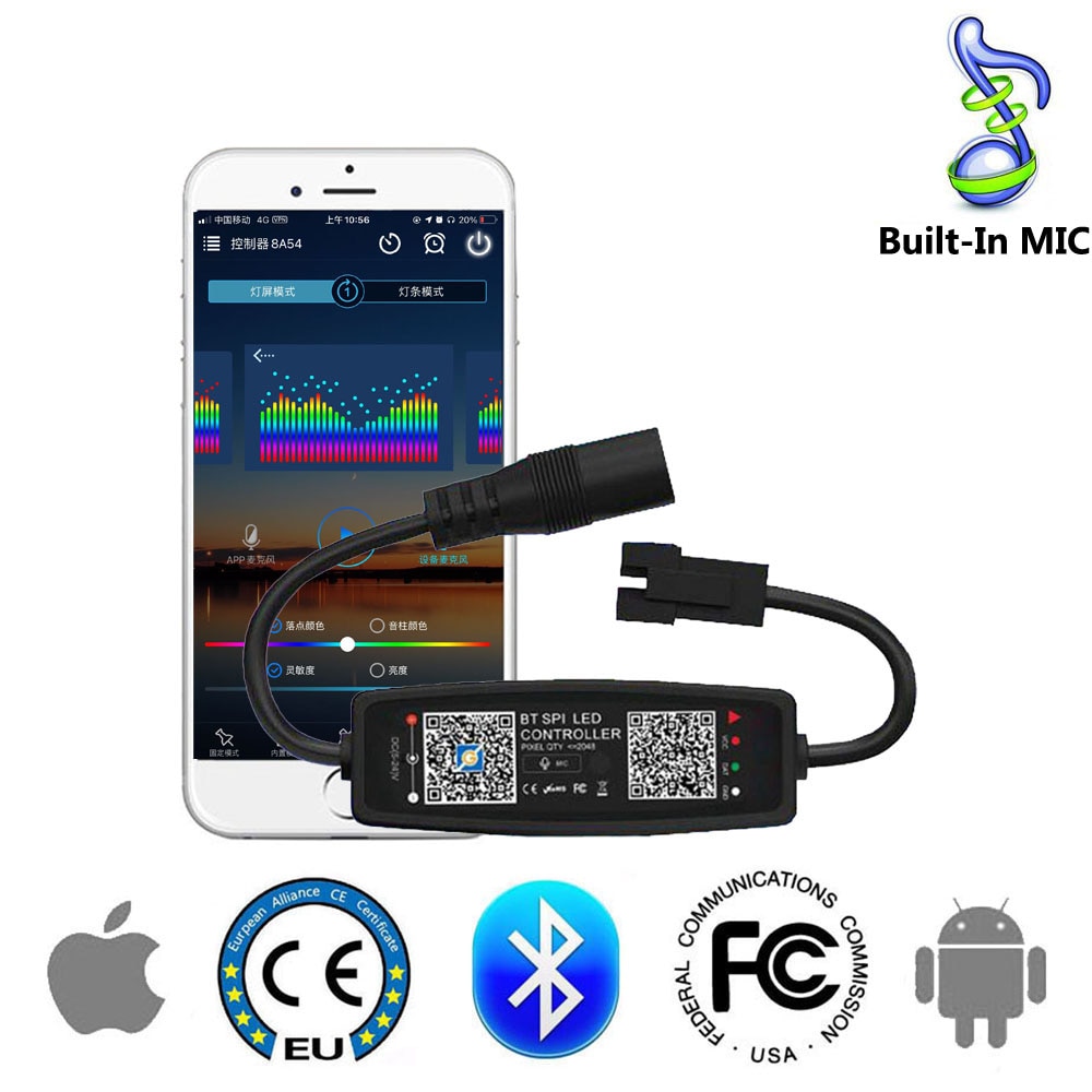 

Xnbada RGB контроллер WS2812B 24/28 клавиш Bluetooth
