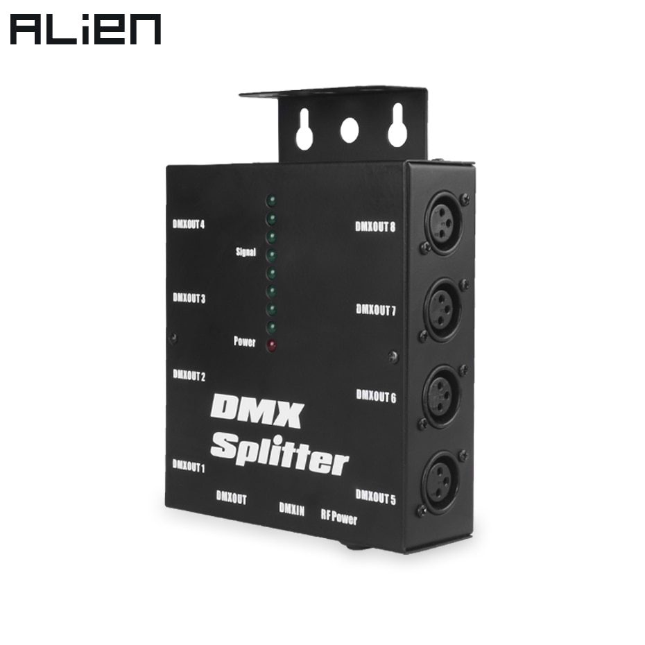 

Оптический сплиттер DMX 512 Alien 8 каналов