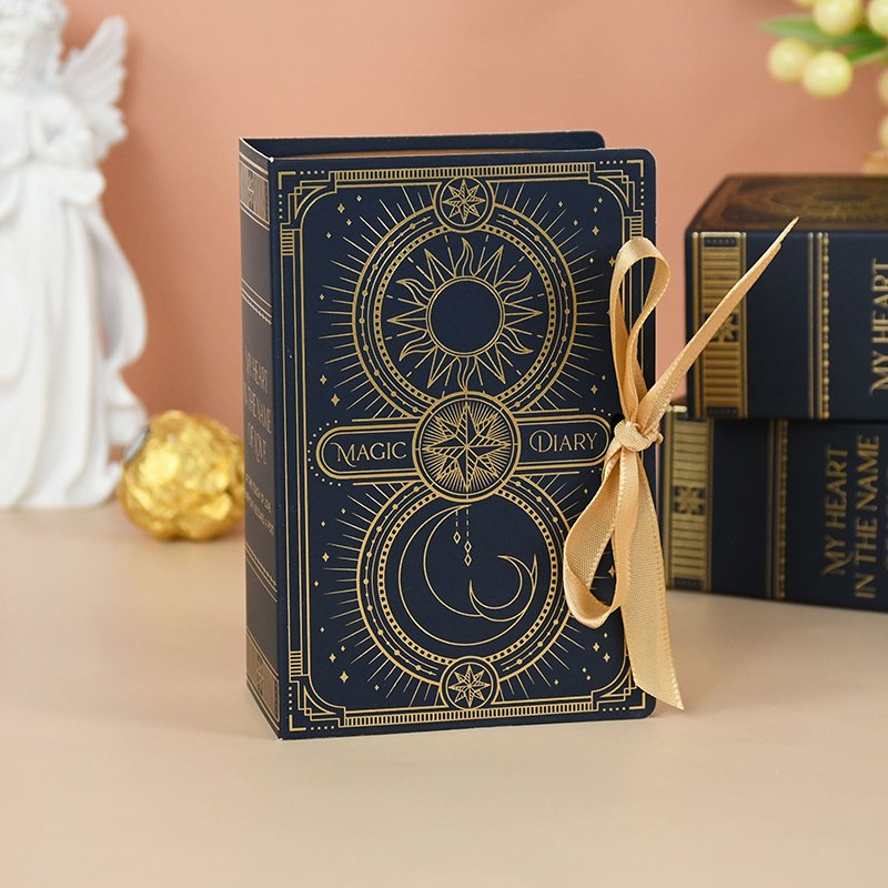

5 шт. картонная подарочная коробка в форме книги YONGSNOW 13 см