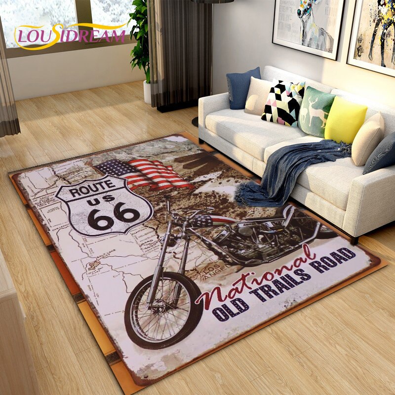 

Коврик LOUSIDREAM Route 66