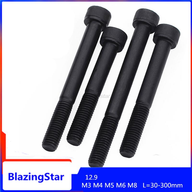 

Стальные болты Blazingstar M3 M4 M5 M6 M8 черные 12.9 длиной 30-300 мм