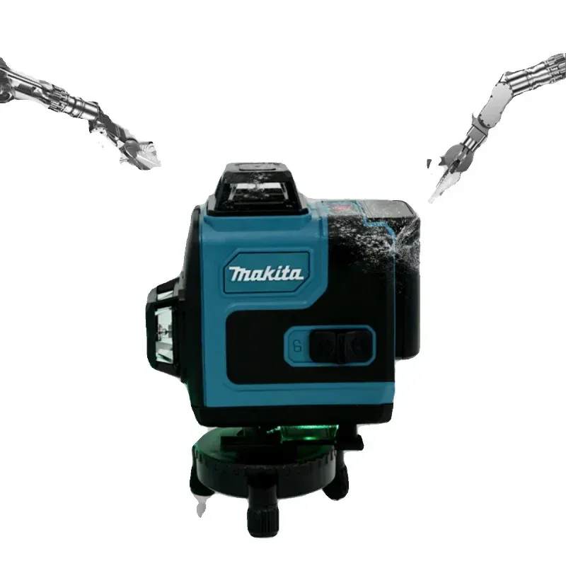 

Лазерный Уровень Makita 3D-4D, 16 Линий, 12 В MAX CXT XPT, Литий-ионный Самовыравнивающийся
